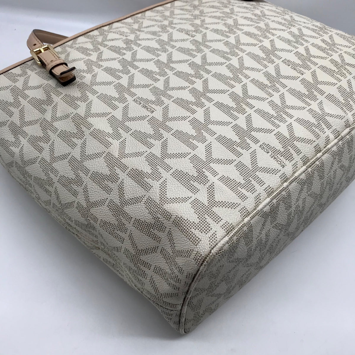 Michael Kors Vanilla Monogram Diaper Tote Bag