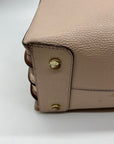 Michael Kors Beige Pebbled Leather Mercer Tote