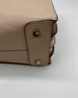 Michael Kors Beige Pebbled Leather Mercer Tote