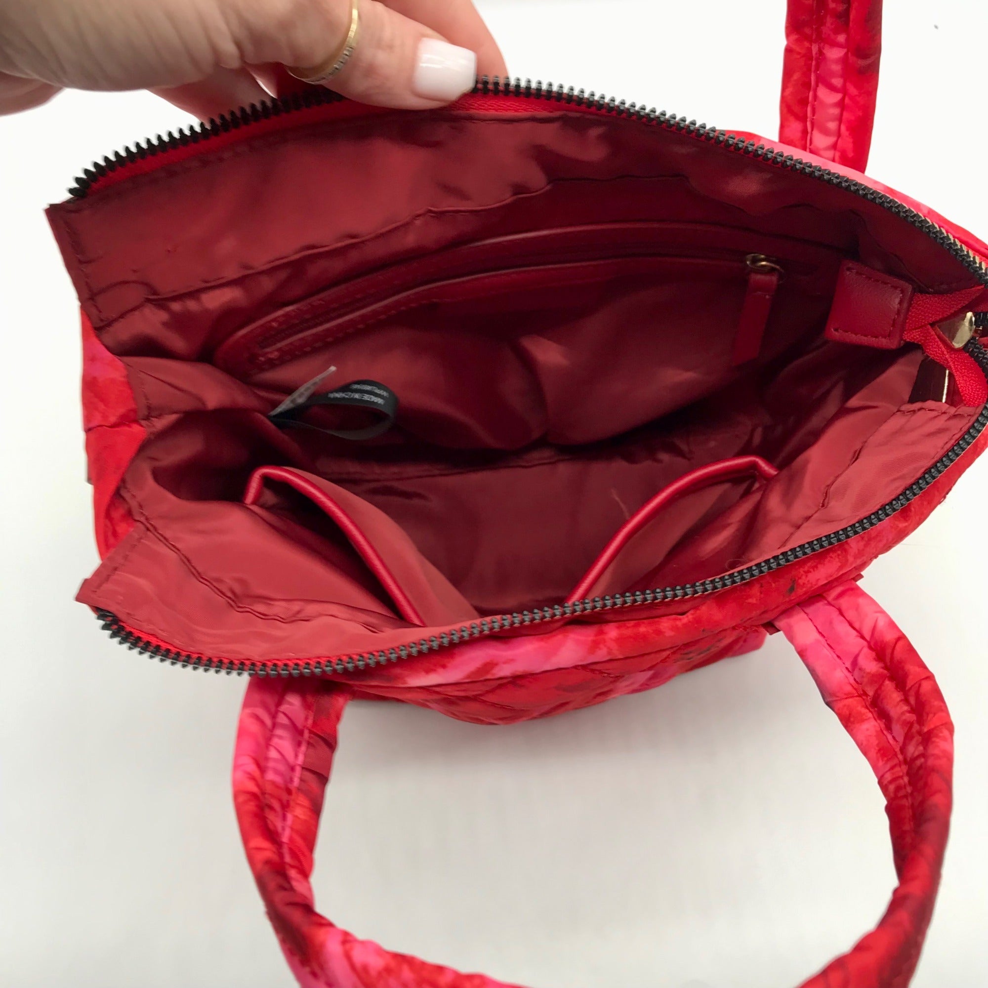 I.N.C. International Concepts Salsa Breeah Quilted Convertible Tote