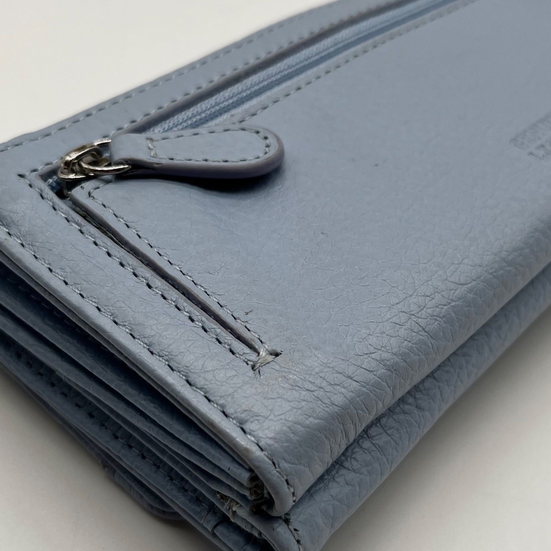 Giani Bernini Chambray Pebble Leather Receipt Wallet
