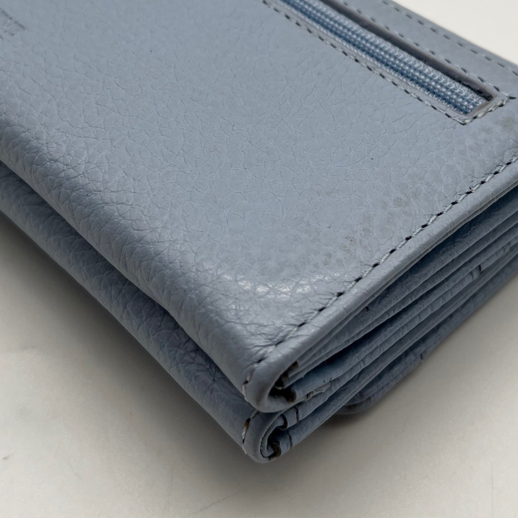 Giani Bernini Chambray Pebble Leather Receipt Wallet