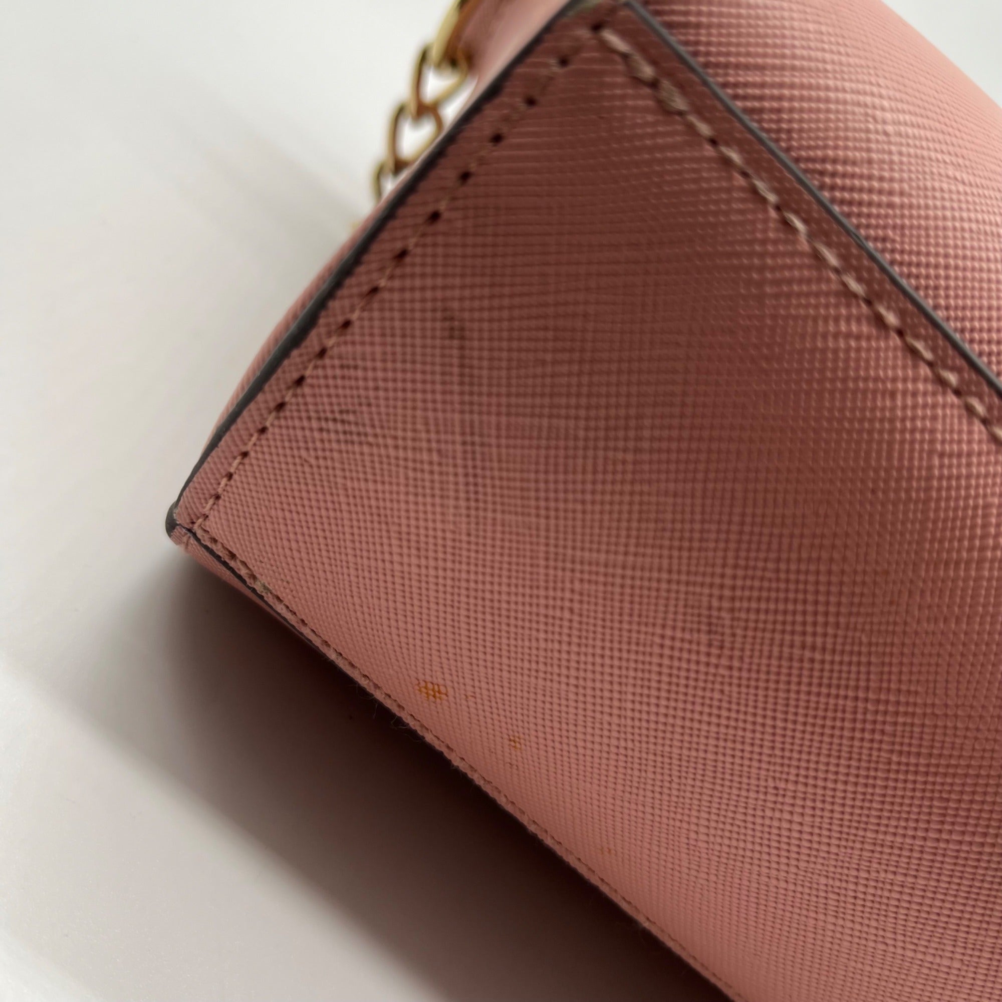 Steve Madden Pink Chain Crossbody Bag