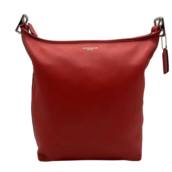 Coach Red Leather Vintage Legacy Duffle Bag 19889 – One Purse