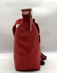 Coach Red Leather Vintage Legacy Duffle Bag 19889