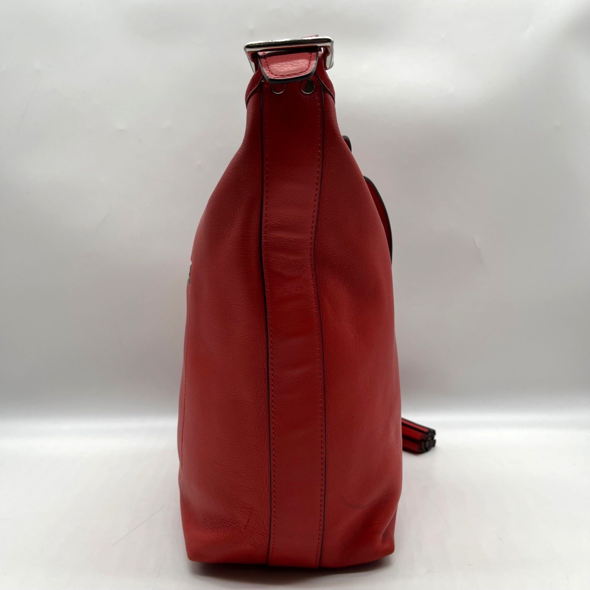Coach Red Leather Vintage Legacy Duffle Bag 19889