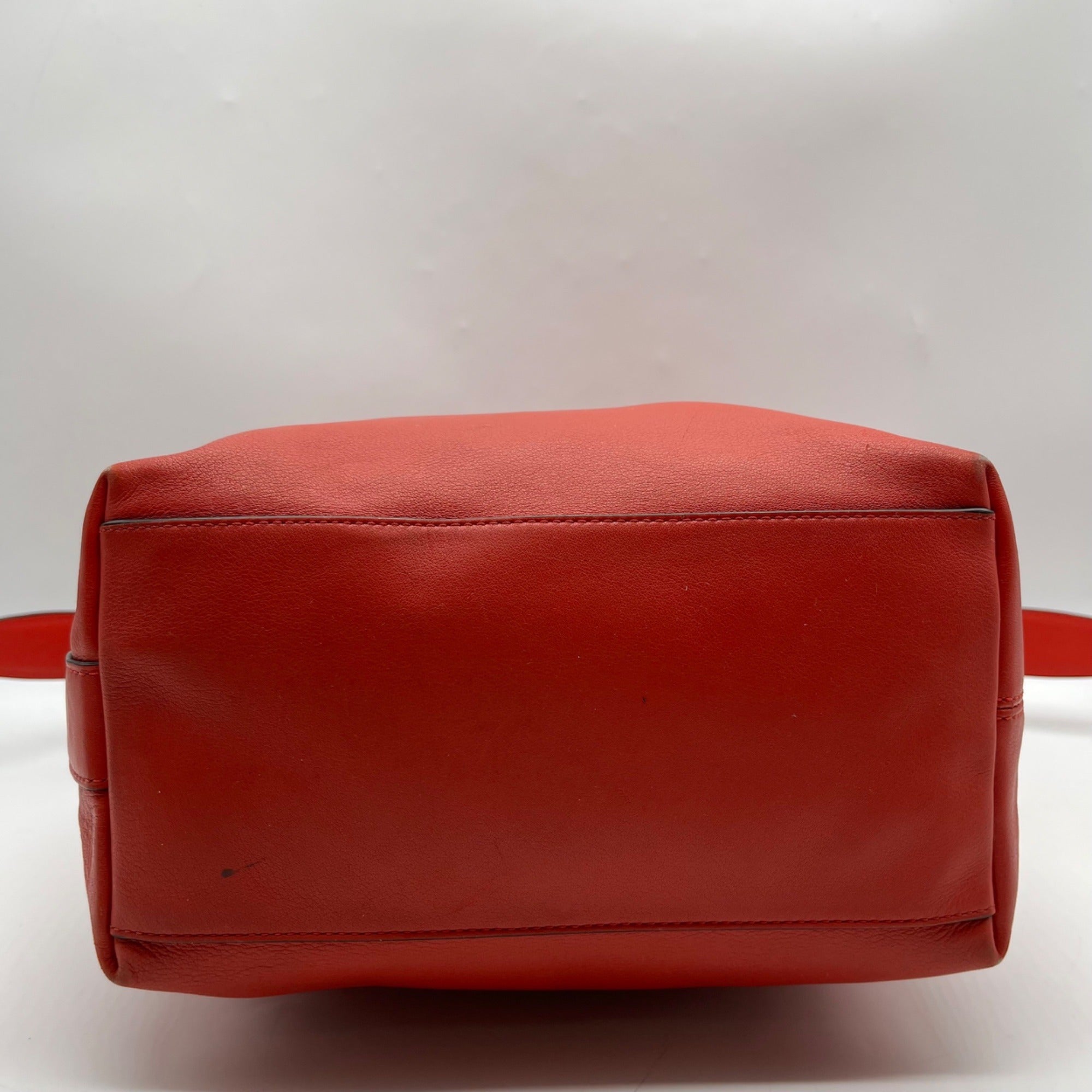 Coach Red Leather Vintage Legacy Duffle Bag 19889