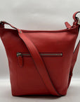 Coach Red Leather Vintage Legacy Duffle Bag 19889