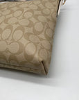 Coach Beige Monogram Coated Canvas Signature File Crossbody F29210