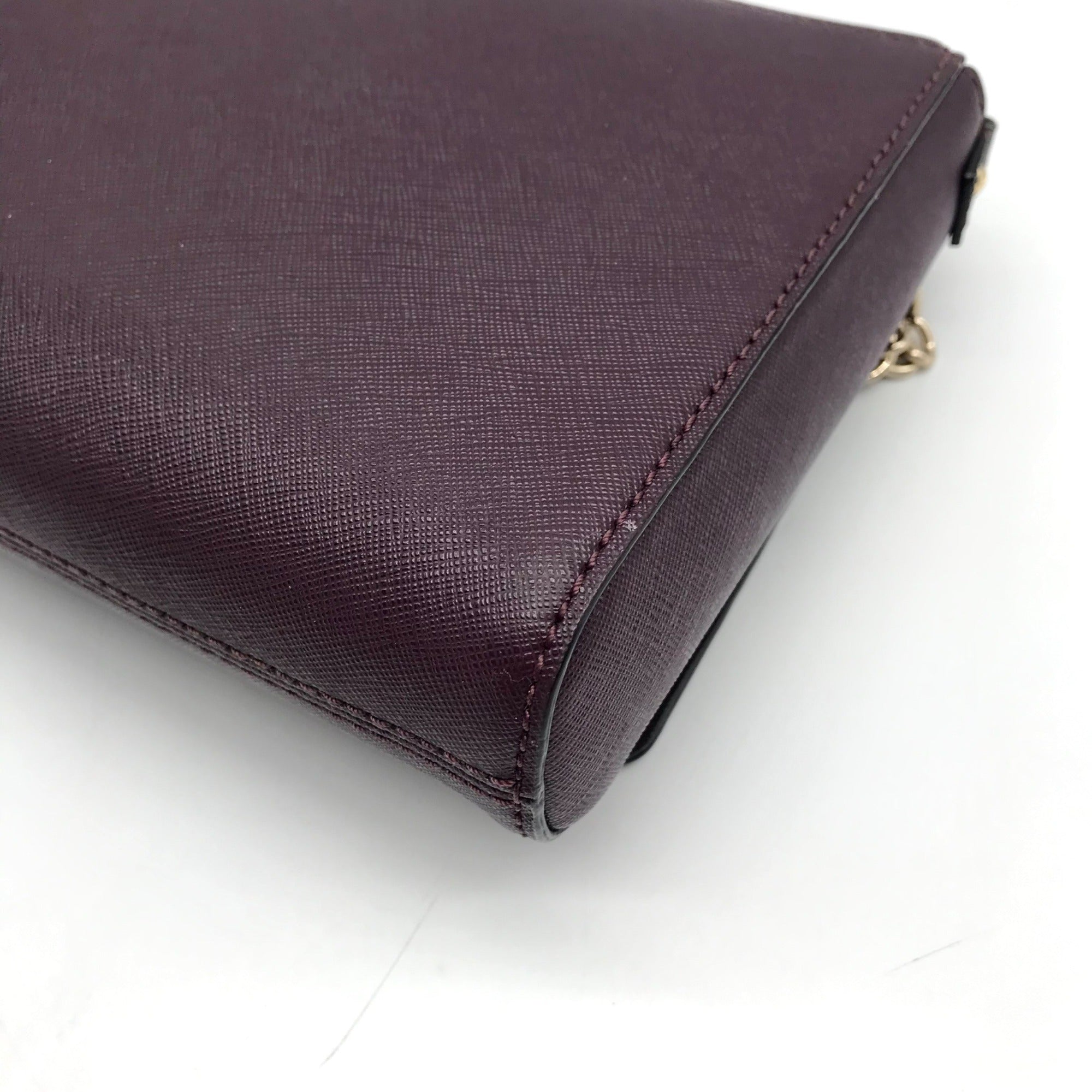 Kate Spade Purple Leather Crossbody Bag