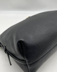 Giani Bernini Black Pebble Soft Medium Shoulder Bag