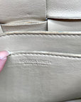 Bottega Veneta Neutral Leather Padded Cassette Crossbody Bag