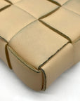 Bottega Veneta Neutral Leather Padded Cassette Crossbody Bag
