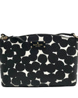 Kate Spade Black/Cream Leather Millie Grove Street Splodge Dot Crossbody