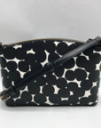 Kate Spade Black/Cream Leather Millie Grove Street Splodge Dot Crossbody