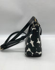 Kate Spade Black/Cream Leather Millie Grove Street Splodge Dot Crossbody