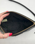 Kate Spade Black/Cream Leather Millie Grove Street Splodge Dot Crossbody