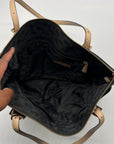 Michael Kors Black Leather Jet Set Shoulder Bag
