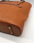 Dooney And Burke Brown Saffiano Leather Tote