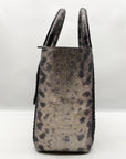 Henri Bendel A List Metallic Lizard Tote Bag
