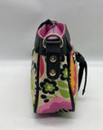 Spartina 449 Ivory Floral Port Passage Crossbody Bag