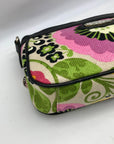Spartina 449 Ivory Floral Port Passage Crossbody Bag