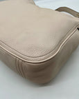 Kate Spade Cream Pebbled Leather Pine Street Finley Hobo Bag