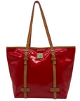 Dooney & Bourke Red Patent Leather Shoulder Bag