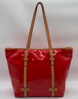 Dooney & Bourke Red Patent Leather Shoulder Bag