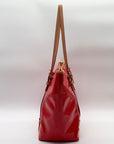 Dooney & Bourke Red Patent Leather Shoulder Bag