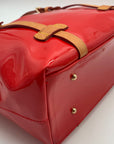 Dooney & Bourke Red Patent Leather Shoulder Bag