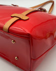 Dooney & Bourke Red Patent Leather Shoulder Bag