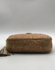 Lilly Pulitzer Tan Fabric Dessa Crossbody Bag