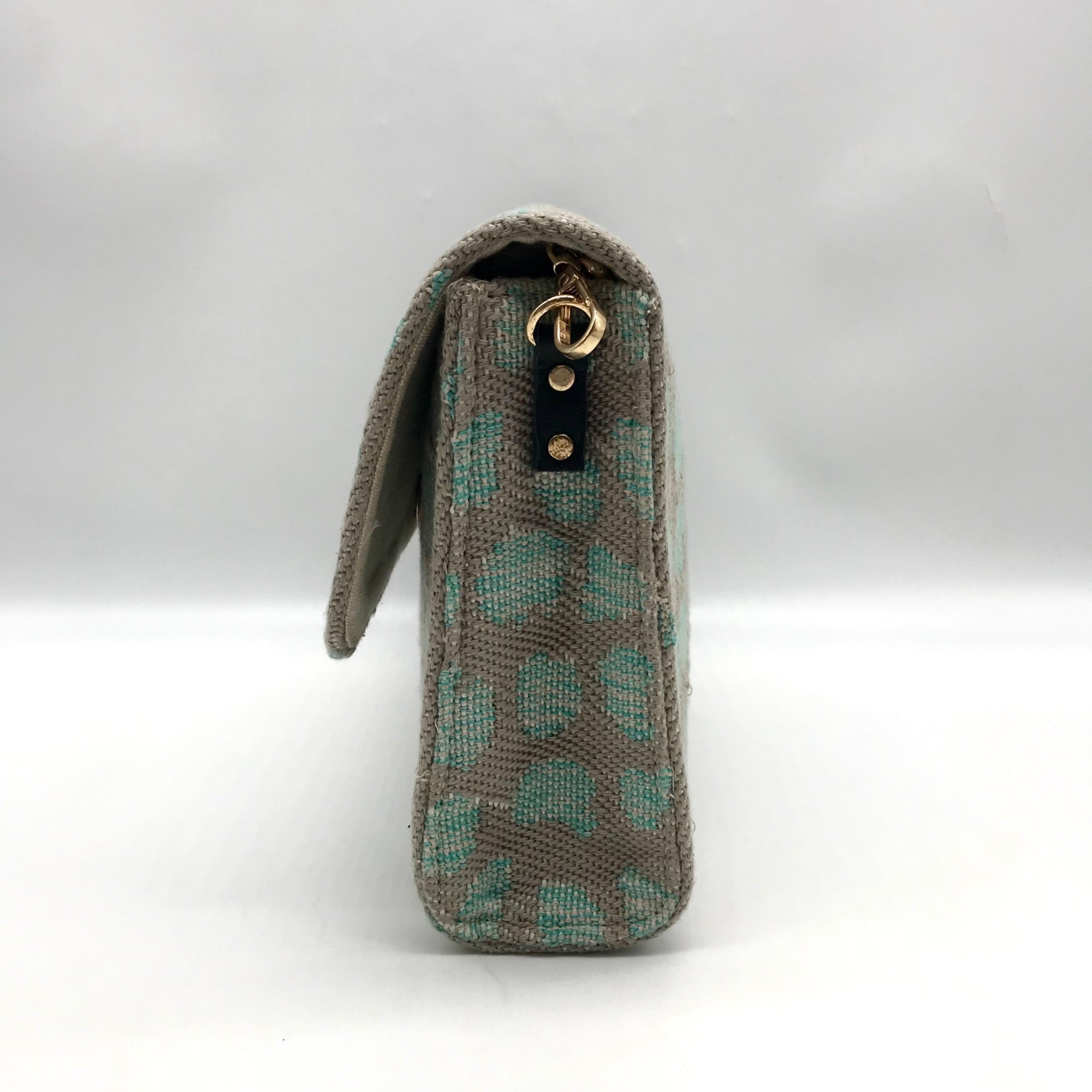 WKND WYFR Gray Fabric Zootopia Clutch Shoulder Bag