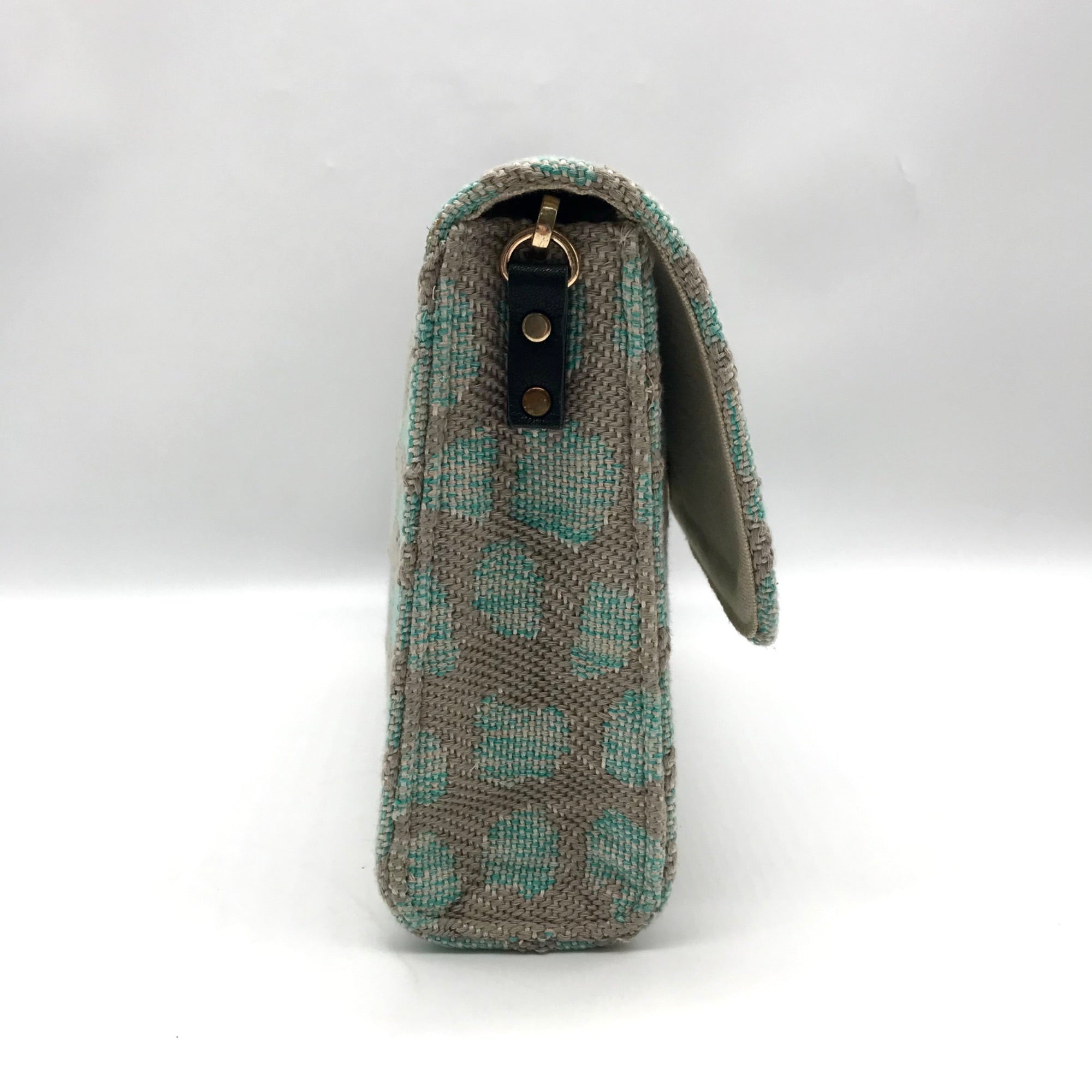 WKND WYFR Gray Fabric Zootopia Clutch Shoulder Bag