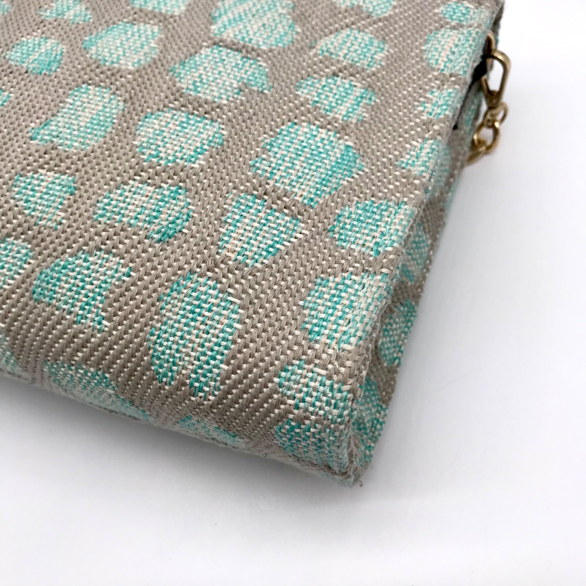 WKND WYFR Gray Fabric Zootopia Clutch Shoulder Bag