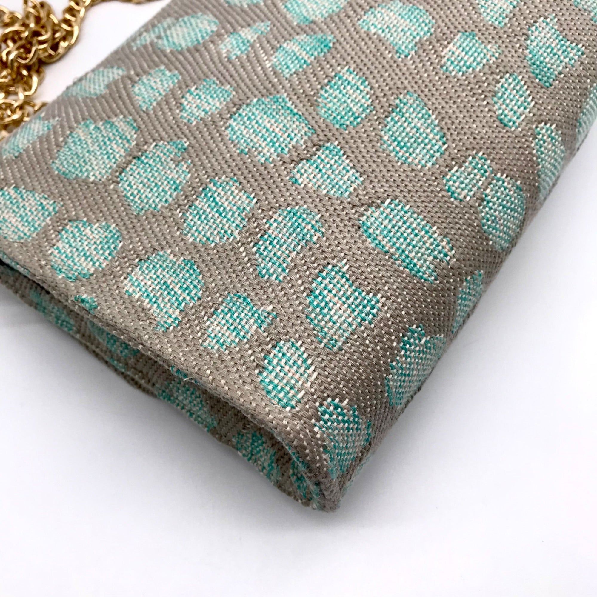 WKND WYFR Gray Fabric Zootopia Clutch Shoulder Bag