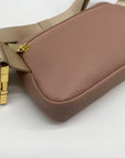 Joy Mangano Rose Gold Faux Leathet Waist Bag