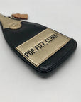 Kate Spade Black and Gold Pop Fizz Clink Champagne Bottle Coin Purse