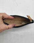 Kate Spade Black and Gold Pop Fizz Clink Champagne Bottle Coin Purse