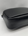 Madden Girl Black Faux Leather Crossbody Bag
