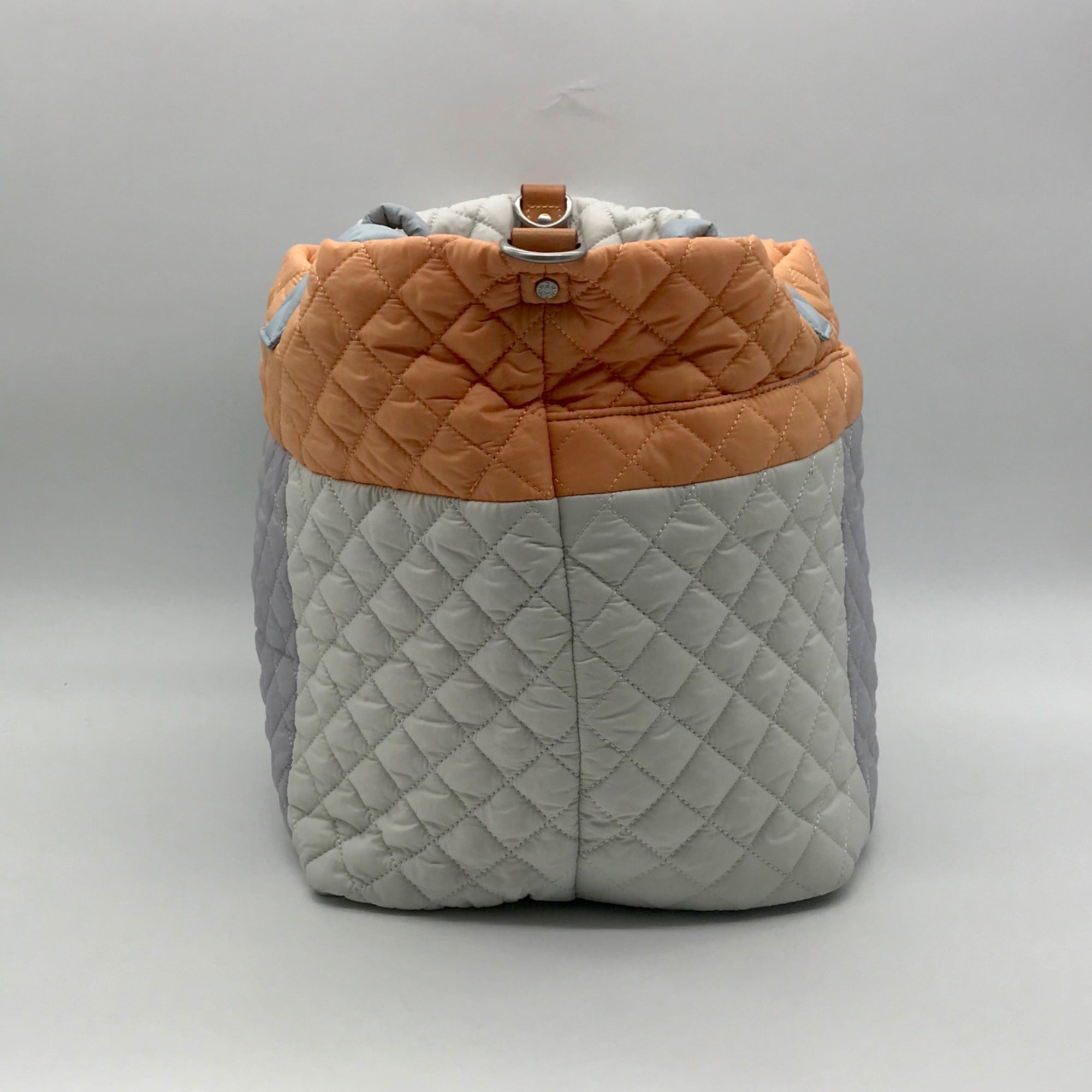 MZ Wallace Pastel Color-Block Nylon Deluxe Tote Bag