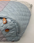 MZ Wallace Pastel Color-Block Nylon Deluxe Tote Bag