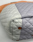 MZ Wallace Pastel Color-Block Nylon Deluxe Tote Bag
