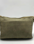 Style & Co Vegan Leather Sage Hazy Double Compartment Crossbody Bag