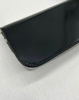 Tory Burch Black Leather Robinson Spazzolato East/Weat Shoulder Bag