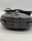 Rebecca Minkoff Grey Leather Megan Saddle Bag