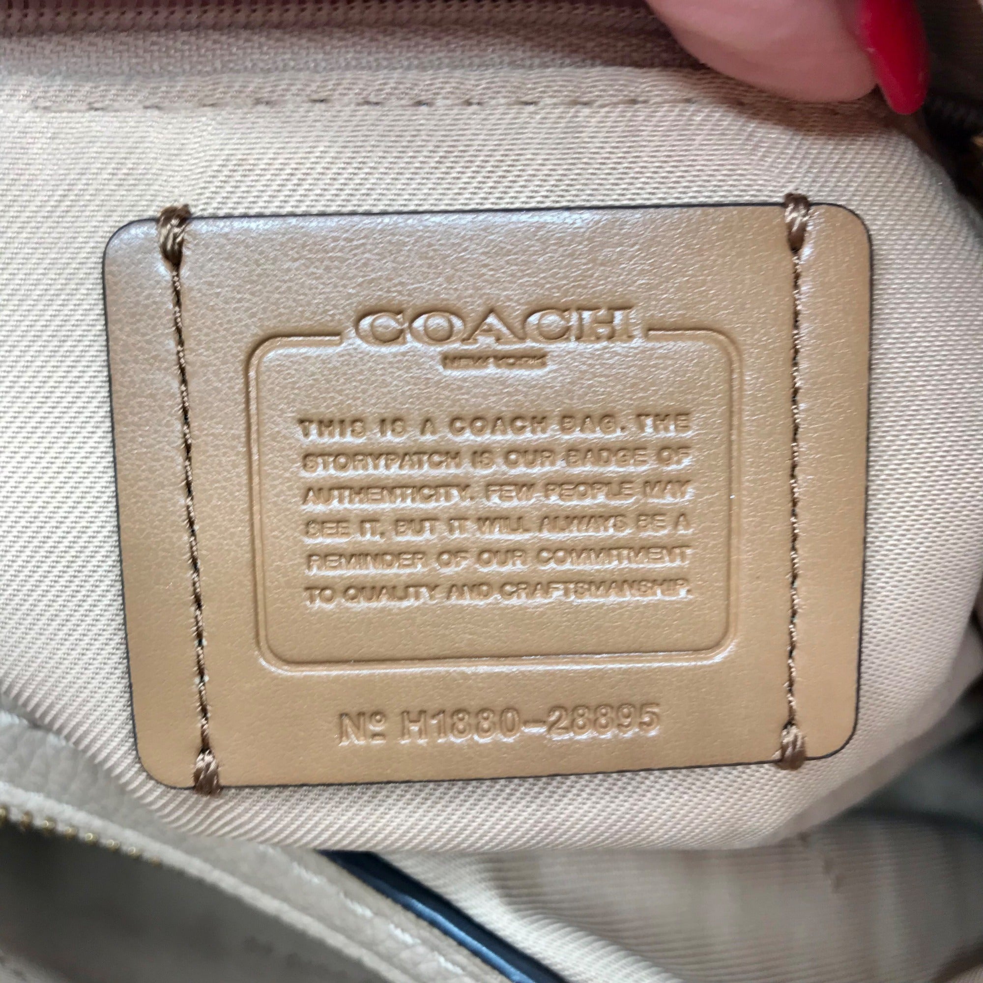 Coach Beachwood Jacquard Edie 31 Shoulder Bag 28895