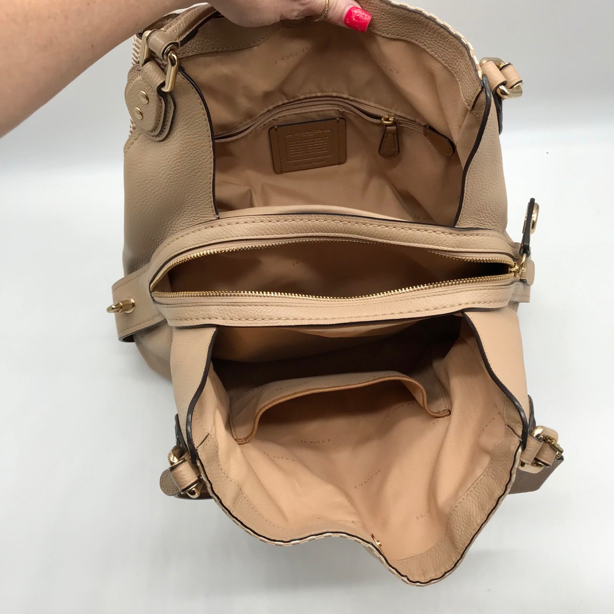 Coach Beachwood Jacquard Edie 31 Shoulder Bag 28895