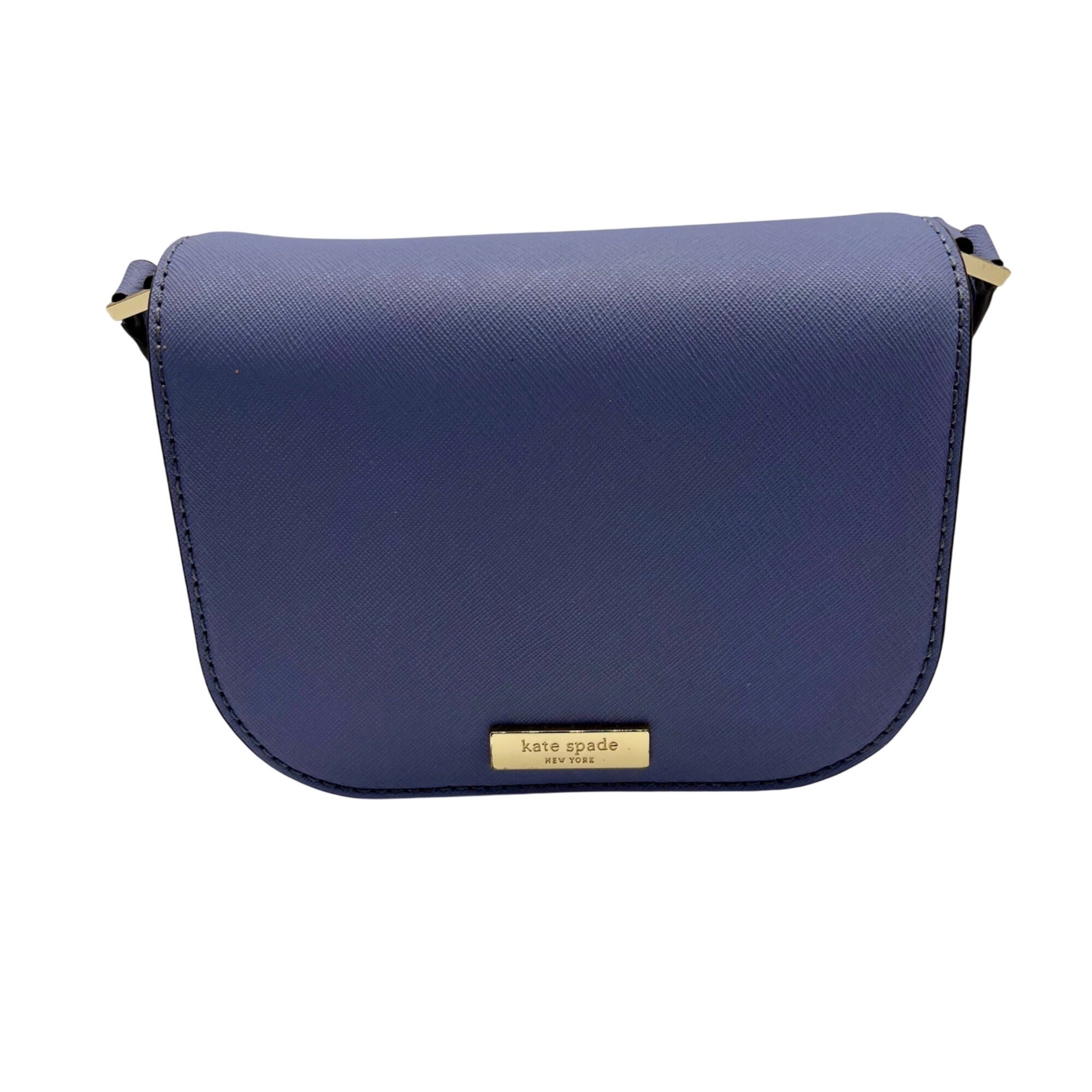 Kate Spade Lilac Laurel Way Carsen Saffiano Leather Crossbody Bag